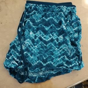 Gilligan & O'Malley Target women's pajama shorts large teal